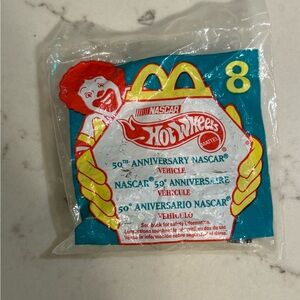 Hot Wheels McDonald's NASCAR Toy NEW